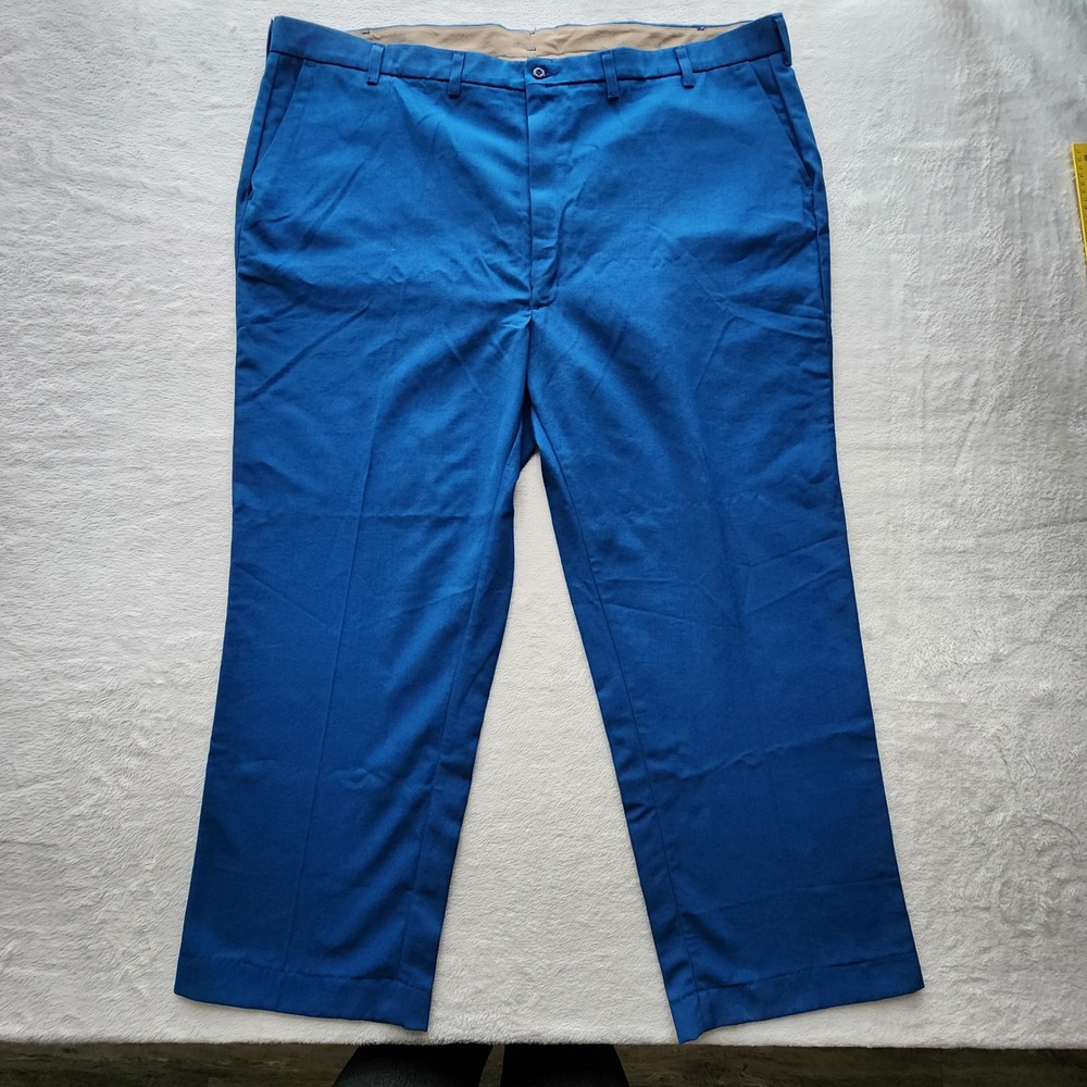 Bulwark Flame Resistant FR Pants Mens 48 Blue Nomex Kevlar Workwear PNW2RB4
